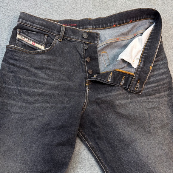 Diesel Other - Diesel‎ Jeans 2005 D-FINING Regular Fit 36x29 Gray TaperedMid Rise Button Fly